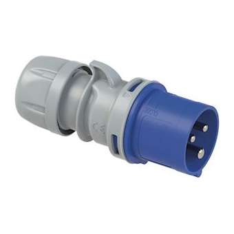 Fiche mobile droite 16A 2P+T 200/250 V IP44 EASY|Bizline-BIZ701105