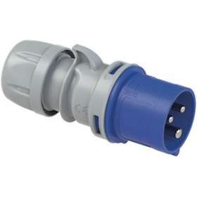Fiche mobile droite 16A 2P+T 200/250 V IP44 EASY|Bizline-BIZ701105