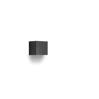 Quasar 10 Led 2WB Applique led 6W IP44 IK02 192lm 3000K Anthracite|Performance in lighting-PRI303362