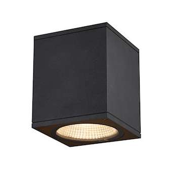 ENOLA, plafonnier extérieur, carré, M, anthracite, LED, 10W, 3000K/4000K, IP65|SLV-DC51003421