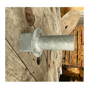 Embout démontable lisse en acier galvanisé 42x100mm pour fût TC 89|Petitjean-PTJ6881011153