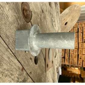 Embout démontable lisse en acier galvanisé 42x100mm pour fût TC 89|Petitjean-PTJ6881011153