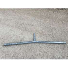 Double crosse DA en acier thermolaqué 1,5m, 5 degrés pour fût 60mm|Petitjean-PTJ6107142732