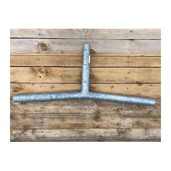 Double crossette KC acier thermolaqué, 0.50m, 5 degrés pour fût BM RC, avec vis|Petitjean-PTJ158101