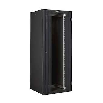 Baie 19pouces à porte avant simple livrée montée Linkeo 24U -1226x600x600mm|Legrand-LEG646750