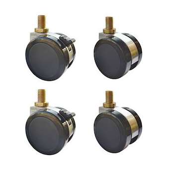 Lot de 4 roulettes|Gigamedia-GGMELR2X2