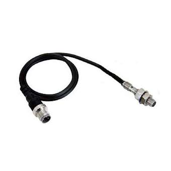 M5, blindé, 1,2 mm, 12-24 vc.c., pnp no, câble 0,3 m avec connecteur m8, 3 broch|Omron electronics-OMRE2E-S05S12-CJ-B10.3M