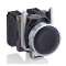 Harmony XB4 - bouton poussoir à impulsion - D22 - noir - 1O+1F - vis étrier|Schneider Electric-SCHXB4BA25