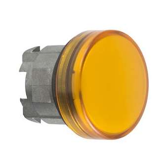 Harmony XB4 - tête voyant lumineux BA9s - D22 - lisse - orange|Schneider Electric-SCHZB4BV05
