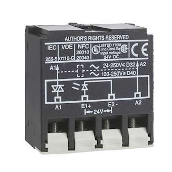 TeSys D - module d'interface amplificateur - 24Vcc|Schneider Electric-SCHLA4DWB