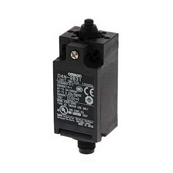 Fin de course de sécurité, boitier plastique, entraxe de fixations standard selo|Omron electronics-OMRD4N-9B31