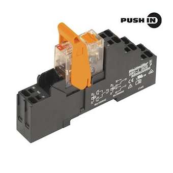 Relais & Opto-coupleurs - raccordement PUSH IN|Weidmuller-WEI8897240000