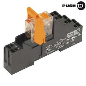 Relais & Opto-coupleurs - raccordement PUSH IN|Weidmuller-WEI8897240000
