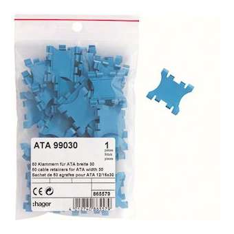 Sachet 50 agrafes pour ATA 12/16x30|Hager-HAGATA99030
