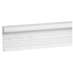 Goulotte Logix Universel-160x50mm-1 compartiment-Sans couvercle-PVC Blanc Artic|Planet wattohm-PLW48011