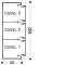 Goulotte appareillable queraz enclipsage direct h162xp56mm L200mm RAL 9010 blanc|Hager-HAGGBD5016109010