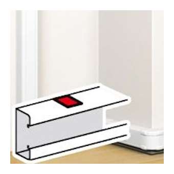 Joint de corps adhésif pour goulottes Mosaic 50x80/130/145/180 - blanc|Legrand-LEG075666