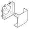 Angle plat - Pour goulotte Logix 45 160x50mm - Blanc antimicrobien|Planet wattohm-PLW68715