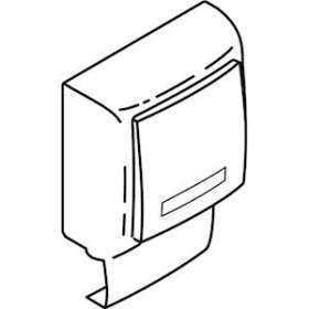 Interrupteur va-et-vient lumineux saillie Keva-Pour moulure Keva hauteur 15mm|Planet wattohm-PLW11943