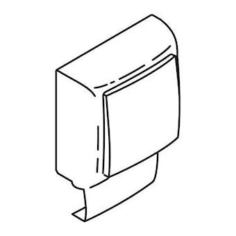 Poussoir saillie Keva - 6A - Pour moulures Keva hauteur 15mm -PVC -Blanc Artic|Planet wattohm-PLW11944