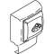 Prise TV-FM-SAT saillie Keva - Pour moulures Keva hauteur 15mm-PVC - Blanc Artic|Planet wattohm-PLW11948