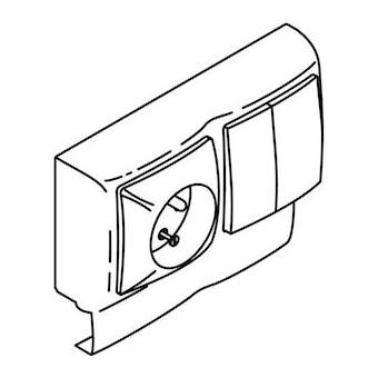 Prise 2P+T +double va-et-vient saillie Keva-Pour moulure Keva hauteur 20mm-Blanc|Planet wattohm-PLW11971