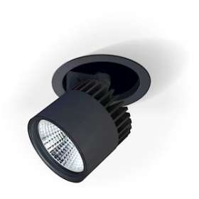 meteor flip projecteur encastré noir LED HO 3000K 31W 4073lm 38DEG|Planlicht-AH4S03E180-SWSWC1830H13