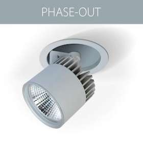 meteor flip projecteur encastré argent LED HO 3000K 31W 4073lm 38DEG|Planlicht-AH4S03E180-SISIC1830H13