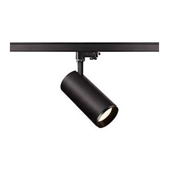 NUMINOS L, spot pr rail 3 allumages, 60DEG, noir, LED, 28W, 4000K, variable|SLV-DC51004284