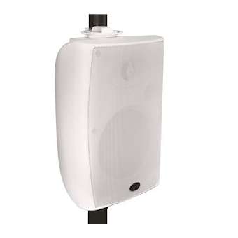 Haut-parleur coaxial mural 30 W - blanc|Gigamedia-GGMPABW30PW