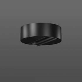 Sortie ponctuelle D 100 H 32 couleur: noir 0 - 250 V|RZB-RZB70319.003