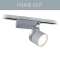meteor 3 projecteur 3-Phases argent LED LO 4000K 19,5W 2880lm 26DEG|Planlicht-AH4S05S290-SISIC1840L12