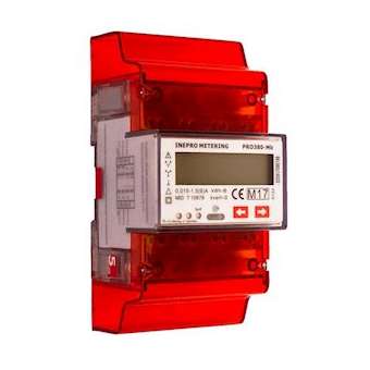 Compteur électrique modulaire triphasé/tétra 5 ou 1 A (TC) M-Bus Certifié MID|Polier ingenierie-POIPRO380MBCT