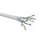 Câble CAT6A 2X4 paires AWG23 F/FTP LSOH Dca, Blanc (touret de 500 m)
