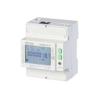 Compteur électrique triphasé/tétra 80A double tarif Certifié MID M-Bus UEM80-D M|Polier ingenierie-POI110400050001VOL