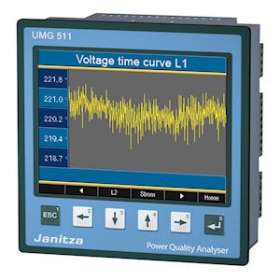 Centrale de mesure UMG 511 tri/tétra 256 Mo de mémoire qualimétrie (EN 50160) ce|Polier ingenierie-POI5219001