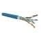 Câble CAT6 4 paires AWG24 F/UTP LSOH Dca, Bleu (couronne de 100 m)