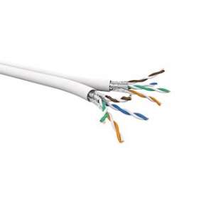 Câble CAT6A 2X4 paires AWG23 U/FTP LSOH Dca, Blanc (touret de 500 m)|Gigamedia-GGMC6AF2X4ZHT5