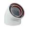 COUDE 45DEG COUDE 45DEG EC 45DEG 60 E.A|Poujoulat-PJT170605100