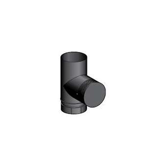 TE REGULATEUR 150 EMAILLE EMAIL NOIR M-9030 Té SIMPLE REGULART 150 EM|Poujoulat-PJT561509811