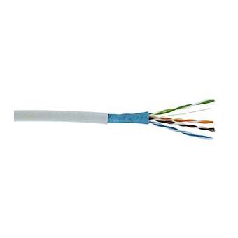 Câble CAT5e 4 paires F/UTP LSOH Eca, Gris (couronne de 100 m)|Gigamedia-GGMC5EF4PZHC1