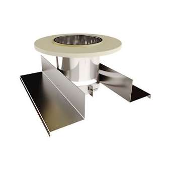 Kit d'accrochage pour sortie toit polyvalente I/G|Poujoulat-PJT07180050320