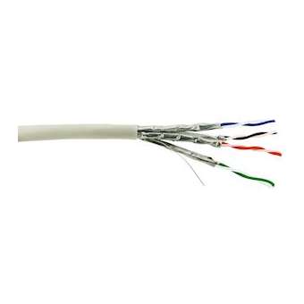 Câble CAT6A 4 paires AWG23 U/FTP LSOH Dca, Blanc (touret de 305 m)|Gigamedia-GGMC6AF4PZHT3