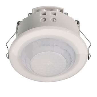 Détecteur de mouvement infrarouge plafond semi-encastré 360DEG blanc|Hager-HAG52371