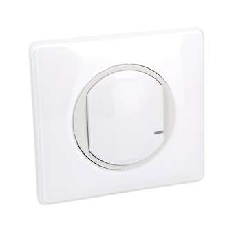 Interrupteur variateur connecté Céliane with Netatmo sans neutre 300W - blanc|Legrand-LEG067721
