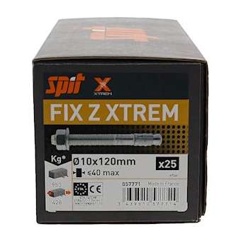 FIX Z XTREM 10X120/60-40|Spit-SPT057771