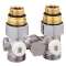 VANNE EN H MONOTUBE 3/4 - 1/2 DROIT Code usine : 301241