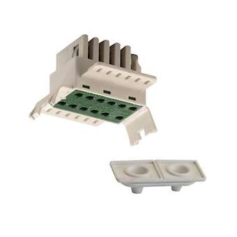Alimentation réseau 5 pôles, VLNE-5S SI, pour câbles rigides IP20/54, gris|Ridi-RII1207041SI