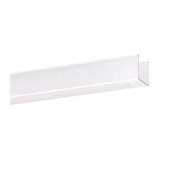 Diffuseur pour LINIA-DECO VLDD-S 128/54, 1X28, 54W PMMA transp. rismes longit.|Ridi-RII0202854