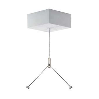 ZSPT2ZE 120, filin de suspension trapézoïdal, baldaquin rectangulaire blanc 1,5m|Ridi-RII0202895